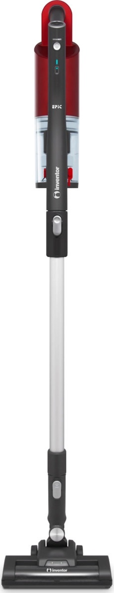 Inventor Epic U-Force EP-ST22 Επαναφορτιζόμενη Σκούπα Stick 21.6V Κόκκινη Ηλεκτρικές Σκούπες 21.6v 62