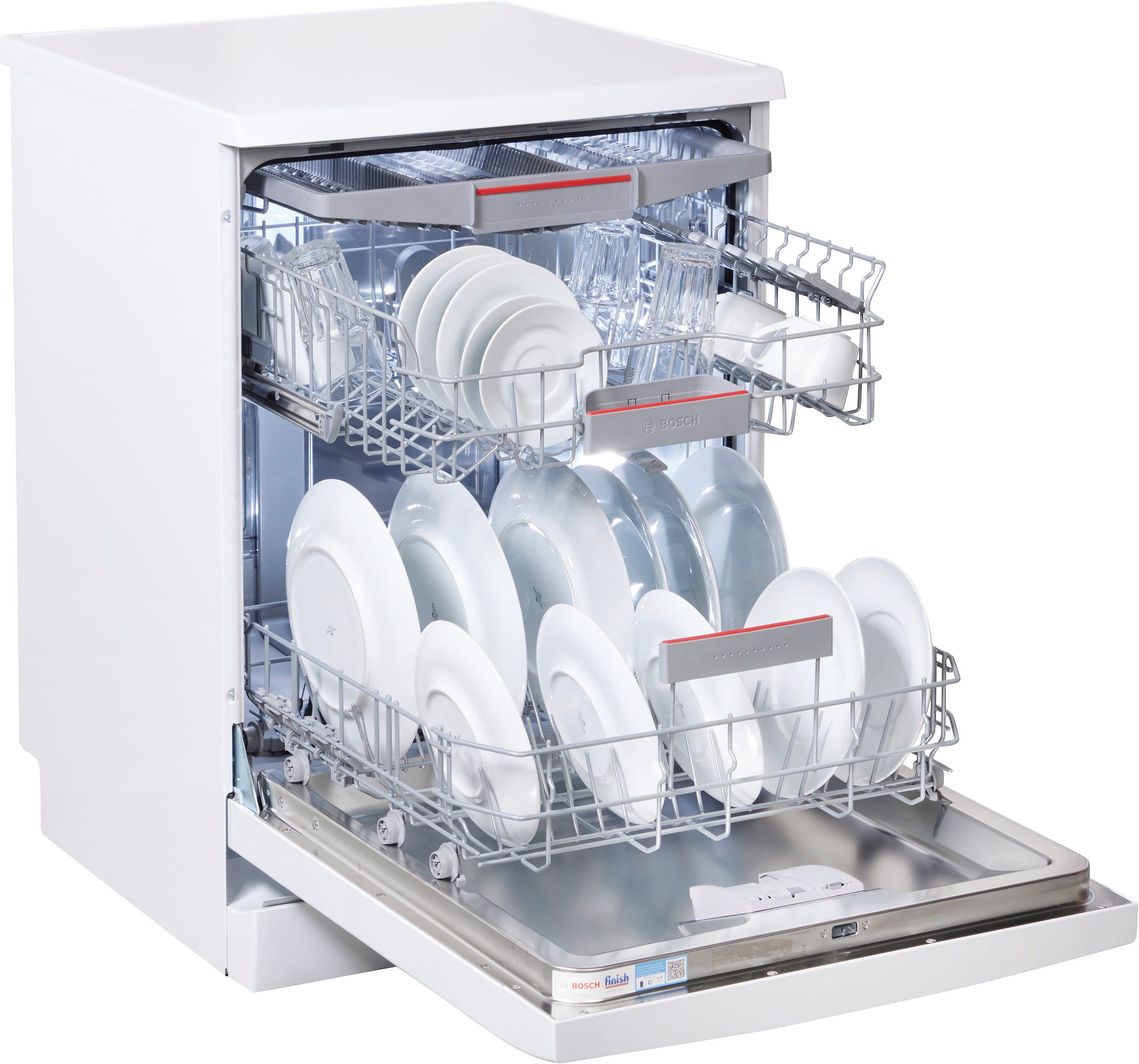 Bosch SMS4EVW10E Πλυντήριο Πιάτων 60cm Λευκές Συσκευές 60cm 73