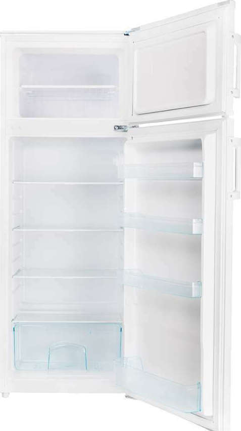Davoline RF 220 W ΝΕ Ψυγείο Δίπορτο Υ143xΠ54,5Β55,5cm Λευκές Συσκευές 220 46