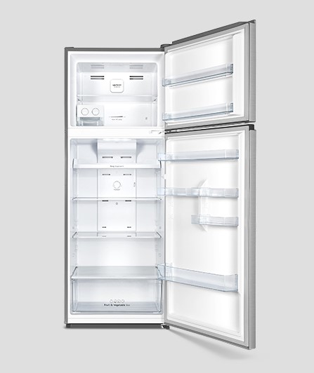 Inventor DPB18570INL Ψυγείο Δίπορτο TotalNoFrost 467L Inox Υ185xΠ70.4xΒ68.6cm Λευκές Συσκευές 467lt 50