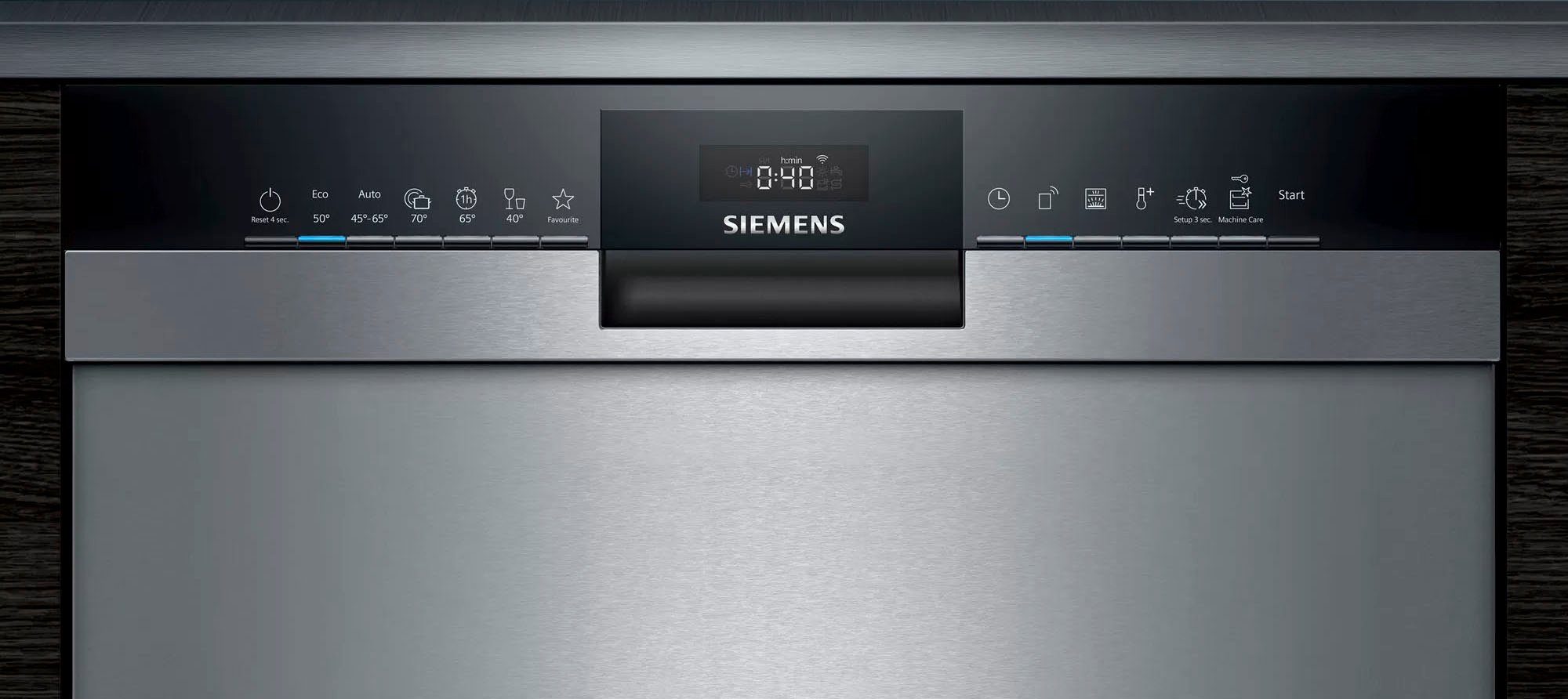 Siemens SN43HS41TE Εντοιχιζόμενο Πλυντήριο Πιάτων 60cm Λευκές Συσκευές 60cm 54