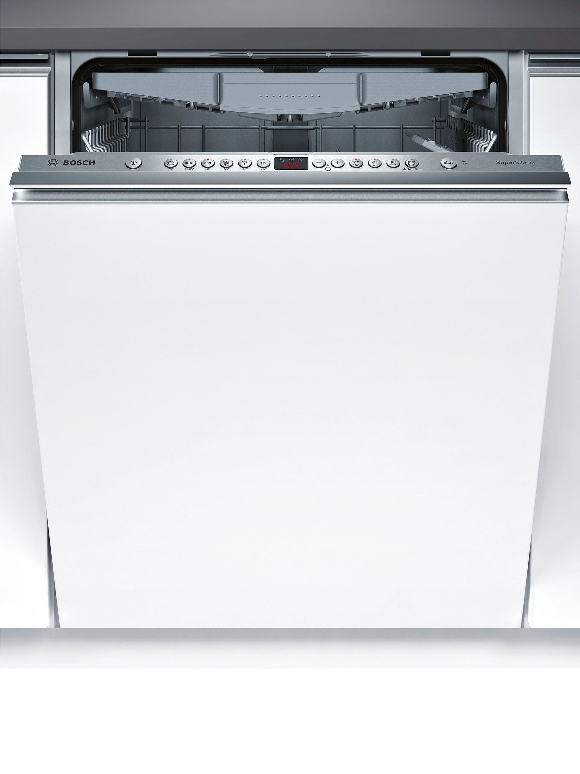 Bosch SMV46KX55E Πλυντήριο Πιάτων 60cm Πλήρως Εντοιχιζόμενο Λευκές Συσκευές 60cm 83