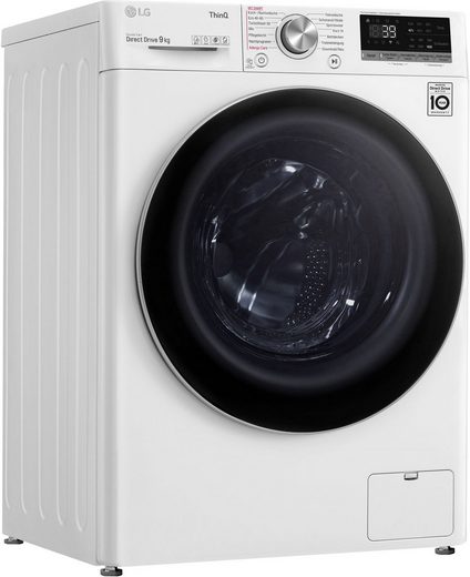 LG F6WV709P1 Πλυντήριο Ρούχων 9kg 1600 Στροφές Λευκές Συσκευές 9kg 85