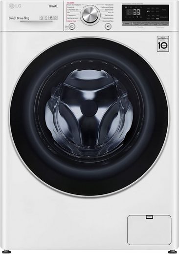 LG F6WV709P1 Πλυντήριο Ρούχων 9kg 1600 Στροφές Λευκές Συσκευές 9kg 43